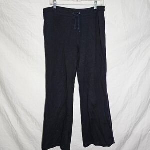 Vintage y2k purple side stripe low rise flare pants